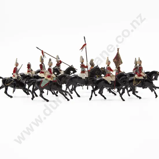 Britains and Other Manufacture Life Guards 11pces