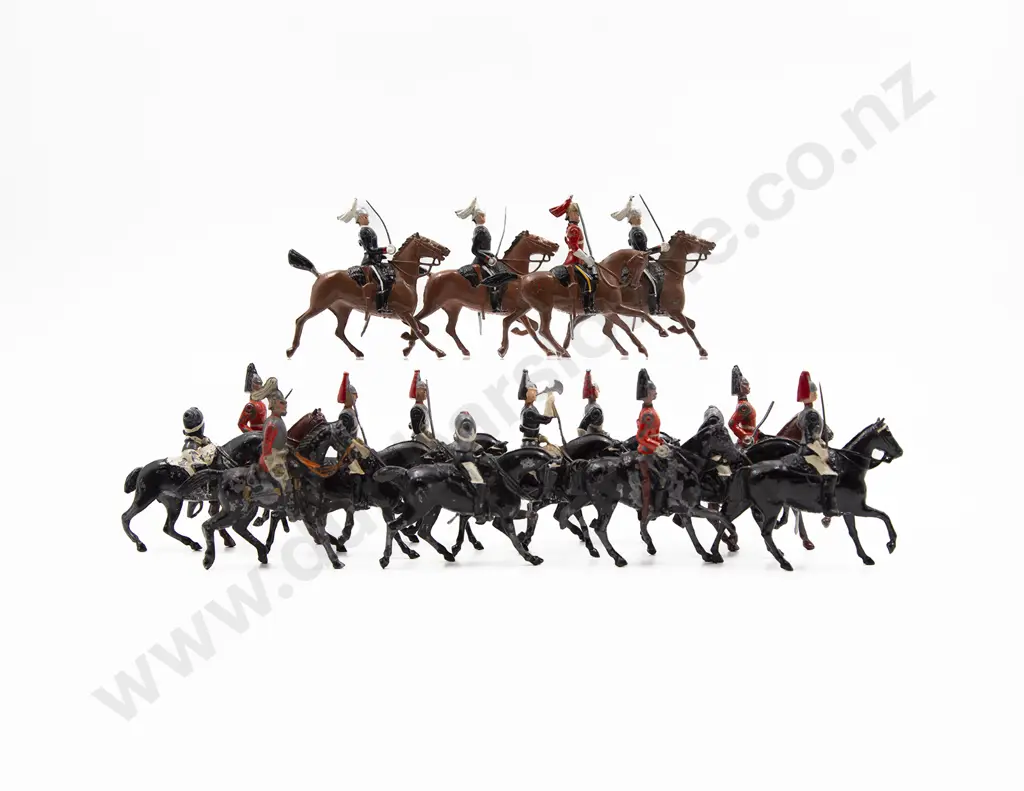 Mixed Britains and Other Manufacture House Hold Calvary 16pces Image 1++