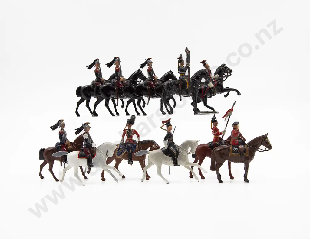 Britains and Other Manufacture Horse Guards and Other Regiments 11pces Image 1++