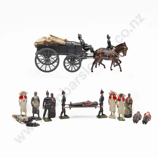 Collection Britains Various Medical Corps Figures