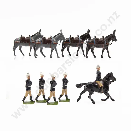 Britains Mountain Gun of the Royal Artillery 9pces