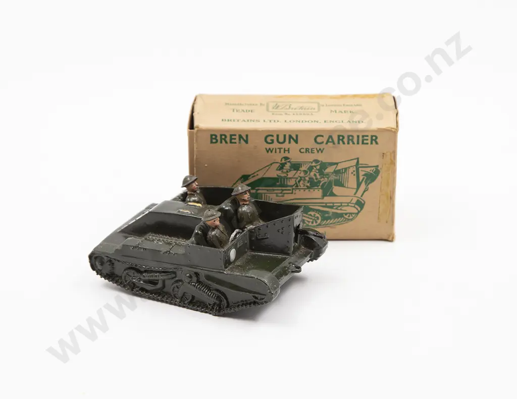 Boxed Britians Bren Gun Carrier with Crew Image 1++