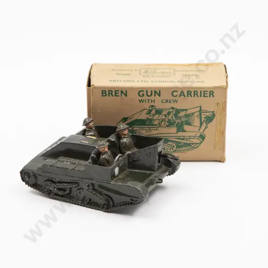 Boxed Britians Bren Gun Carrier with Crew