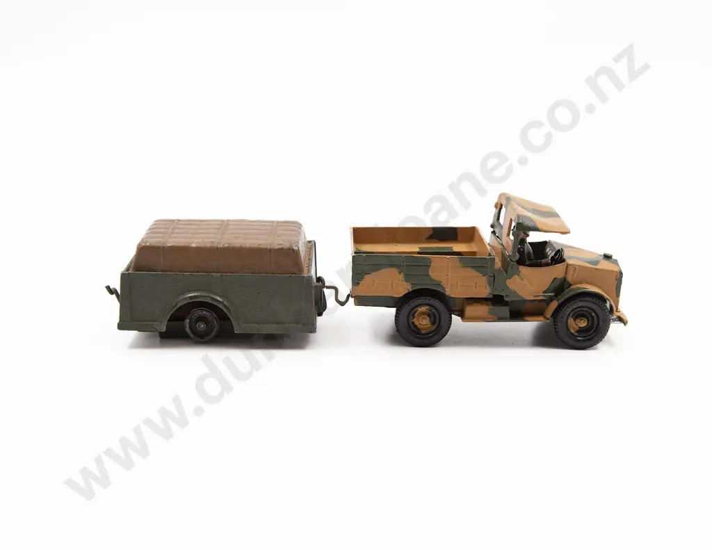 Britains Beetle Lorry and Clockwork Trailer Image 1++
