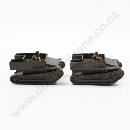 Two Britains Carden Lloyd Tanks [1932 version]