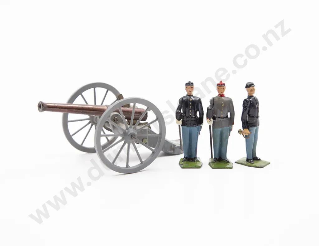 Britains Artillery with Cannon Set from set No 2058 Image 1++