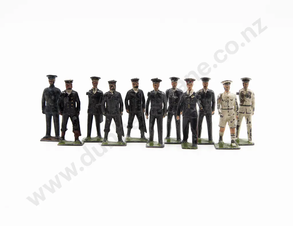 Britains Officers and Petty Officers of the Royal Navy 11pces Image 1++