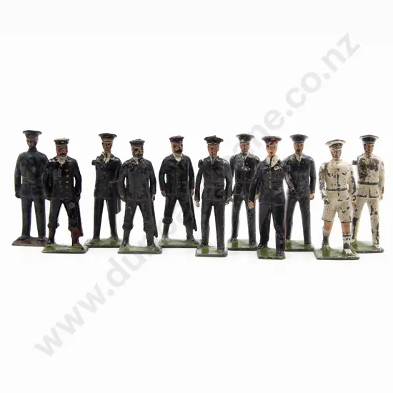 Britains Officers and Petty Officers of the Royal Navy 11pces