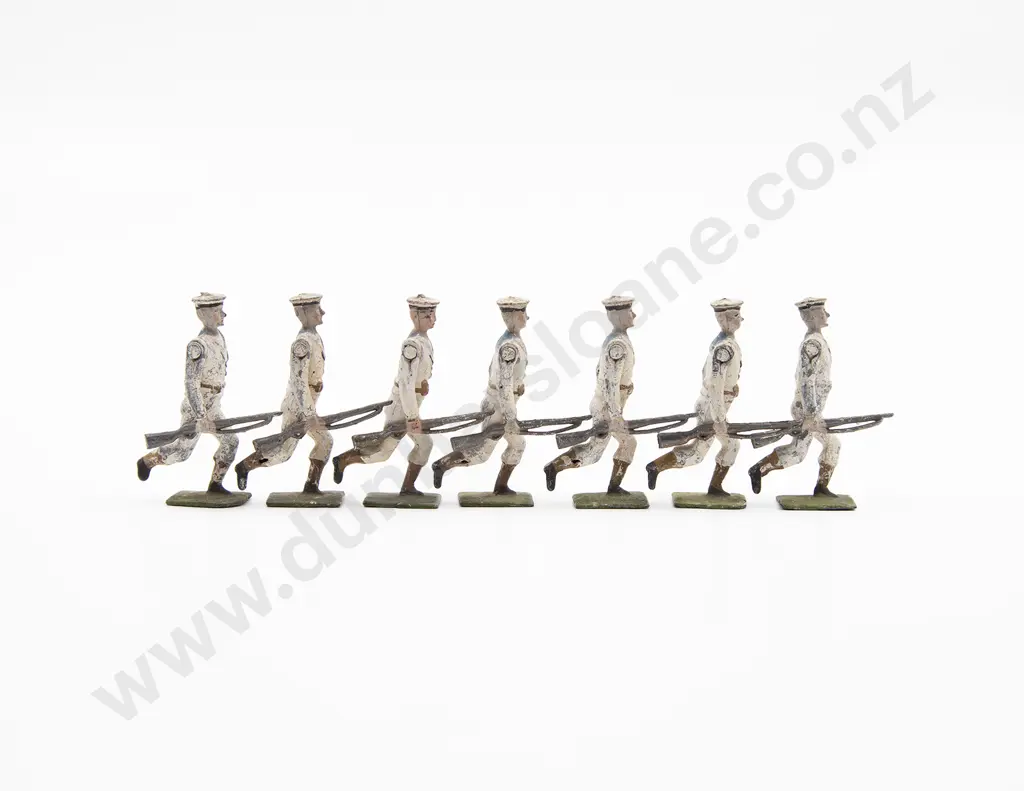 Britains Royal Naval White Jackets 7pces Image 1++
