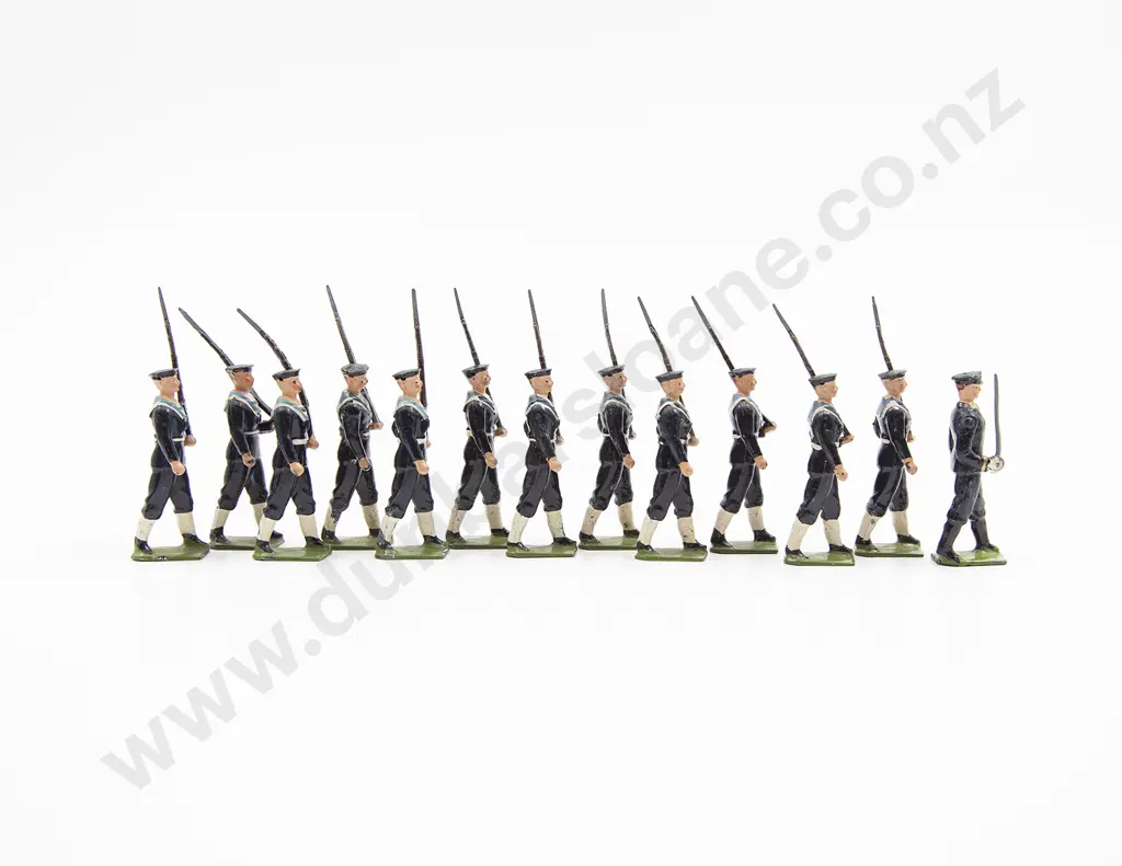Britains Royal Navy with Officer 13pces Image 1++
