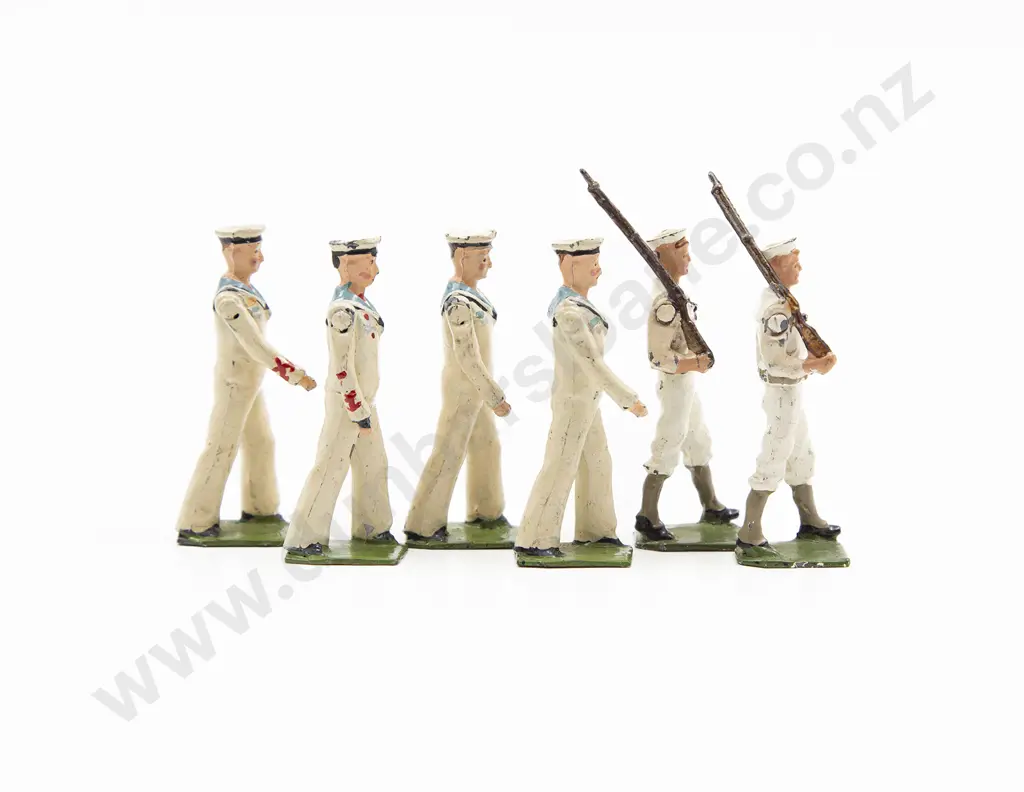 Britains US White Jackets and Unidentified Sailors in White 2pces and 4pces Image 1++