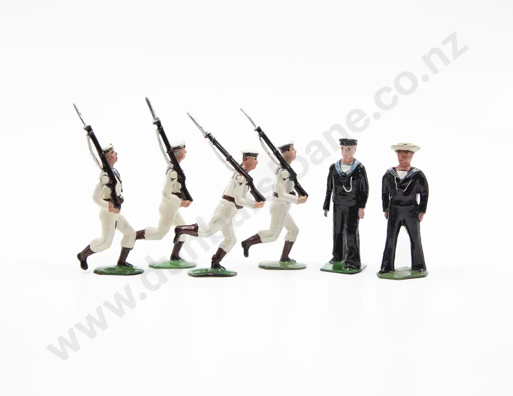 Unidentified Manufacture Naval Soldiers 6pces Image 1++