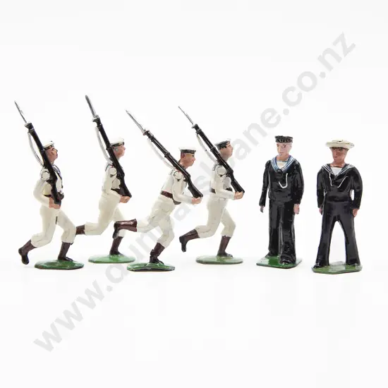 Unidentified Manufacture Naval Soldiers 6pces