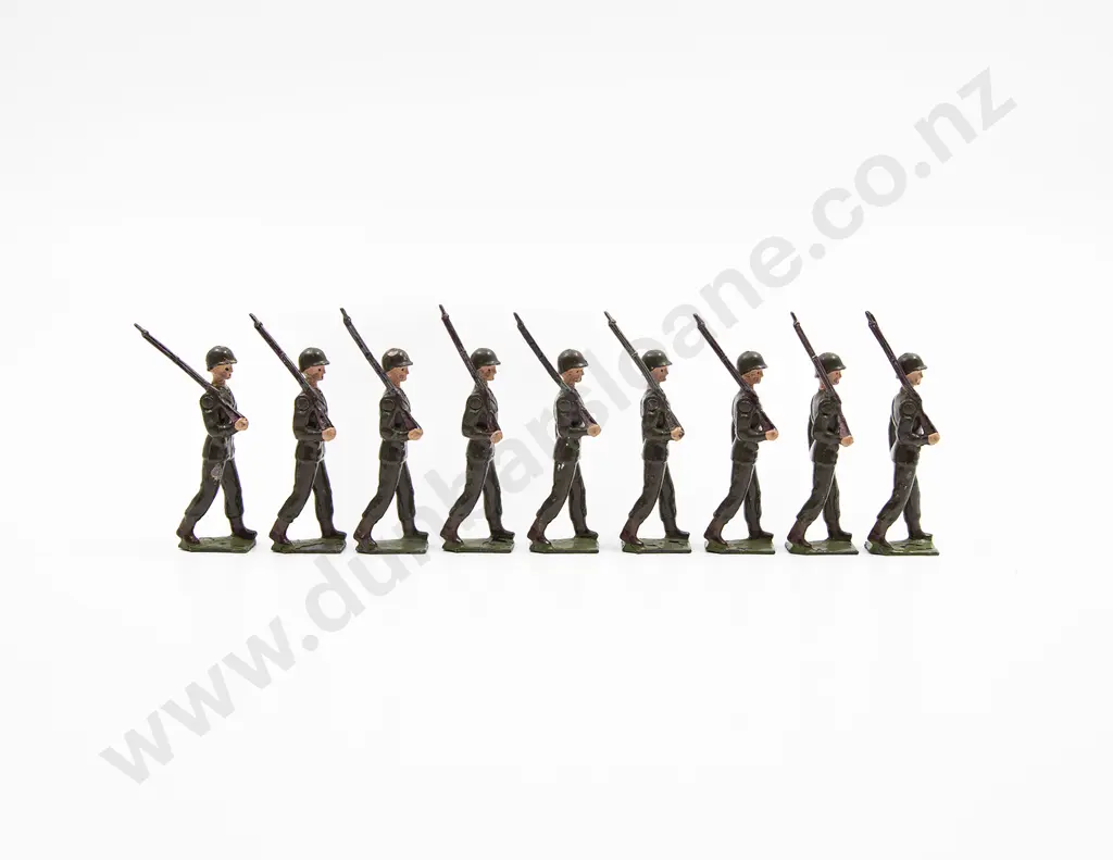 Britains US Infantry 8pces Image 1++