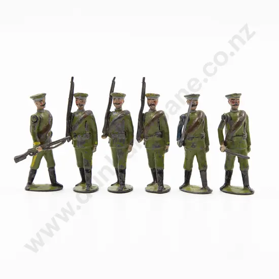 Britains Russian Infantry 6pces