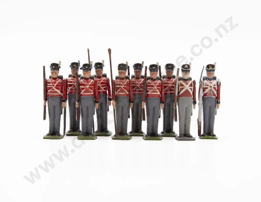 Britains Napoleonic British Foot Guards 8pces Image 1++