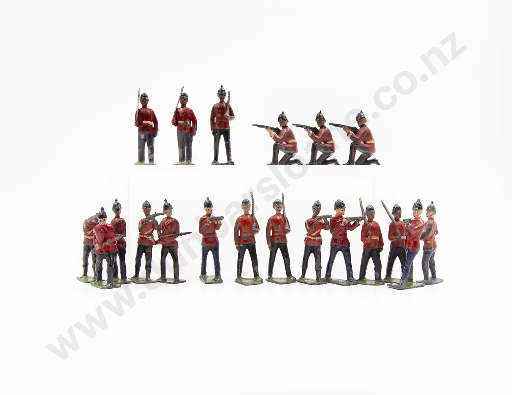 J Hill & Co and Other Manufacture Infantry of the Line 23pces Image 1++