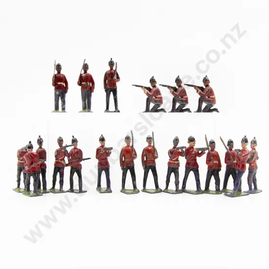 J Hill & Co and Other Manufacture Infantry of the Line 23pces