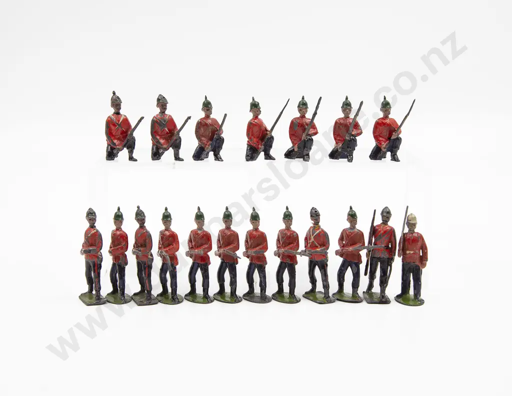Early Unmarked Infantry of the Line 18pces Image 1++