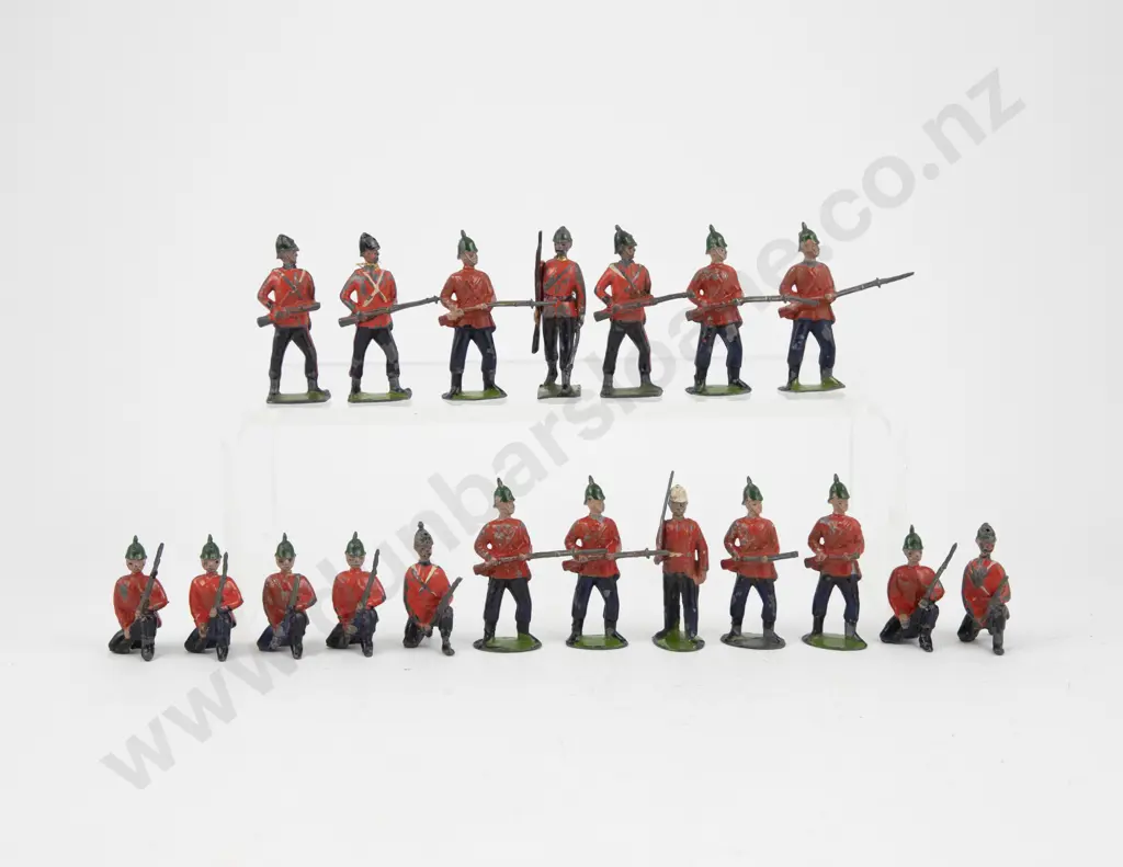 Early Unmarked Infantry of the Line 18pces Image 1++