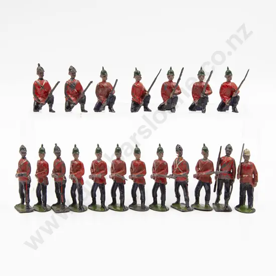 Early Unmarked Infantry of the Line 18pces