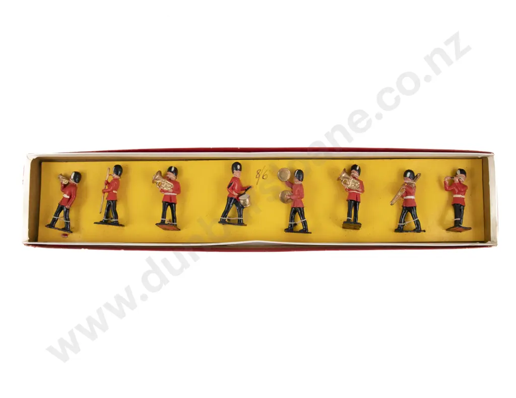 Boxed as New Made in England Crescent Toys Scots Guards Marching Band 8pces Image 1++