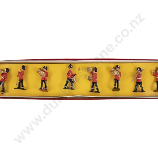 Boxed as New Made in England Crescent Toys Scots Guards Marching Band 8pces