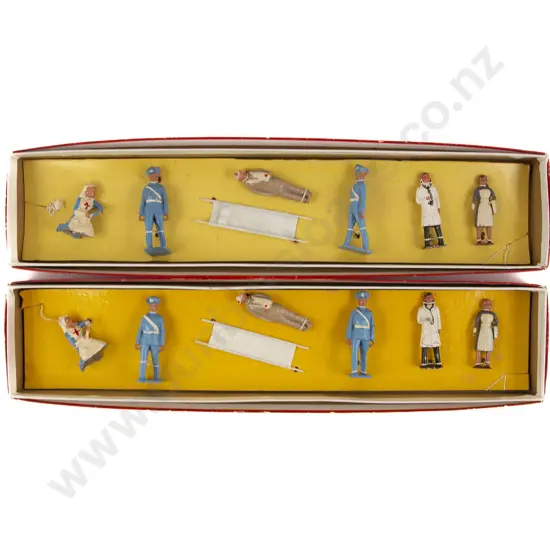 Two Boxed Crescent Hospital Emergency Sets 7pces x2