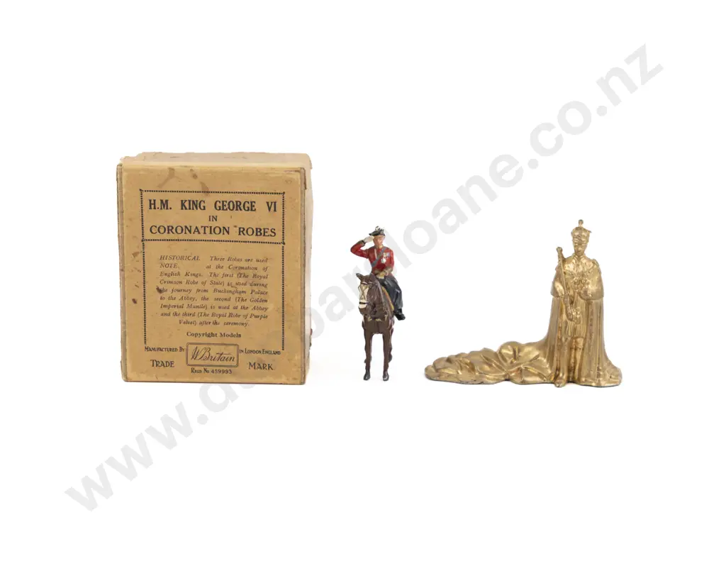 Boxed Britains HM King George VI Image 1++