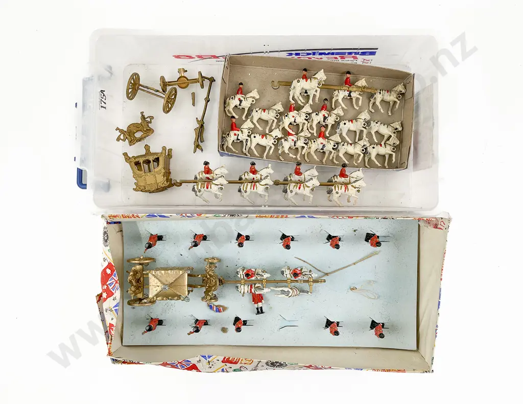Part Boxed Crescent Coronation Coach and Another Image 1++