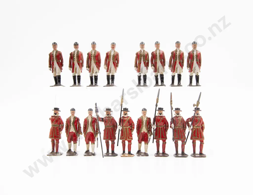 Britains State Coach Attendants and Yeoman Warders 17pces Image 1++