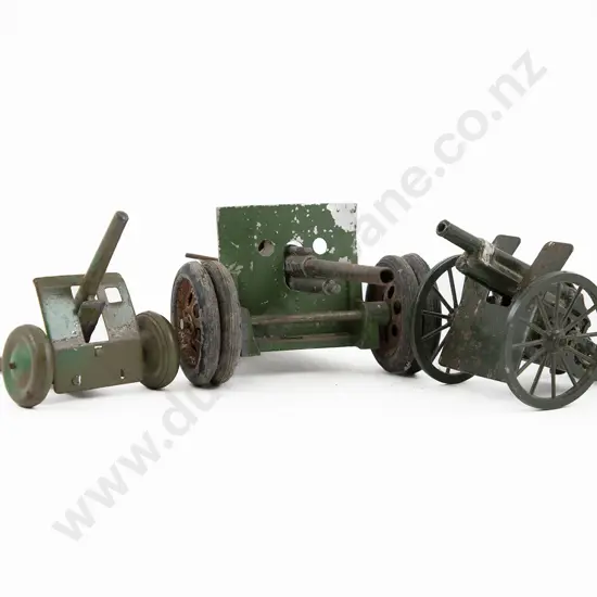 Unknown Large Field Cannon and other tinplate
