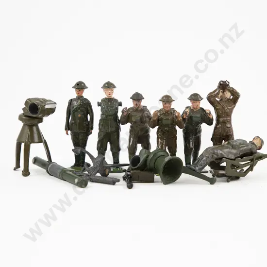 Britains Anti-Aircraft Equipment and Six Soldiers