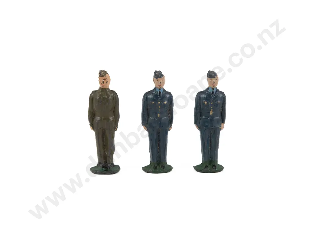 Three Larger Scale Soldiers Two Airmen and Army Image 1++