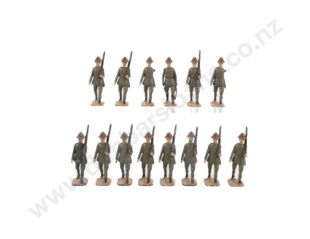 Britains New Zealand Infantry 14pces Image 1++