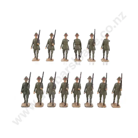 Britains New Zealand Infantry 14pces