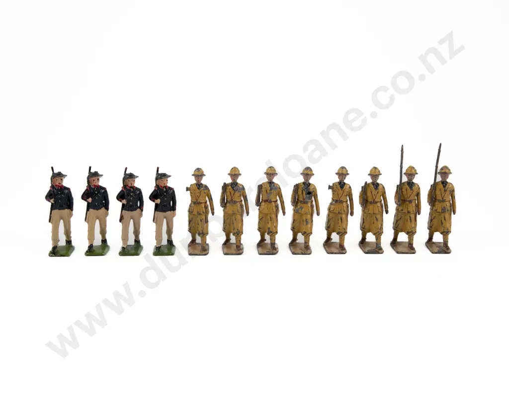 Britains Italian Infantry 8pces Image 1++