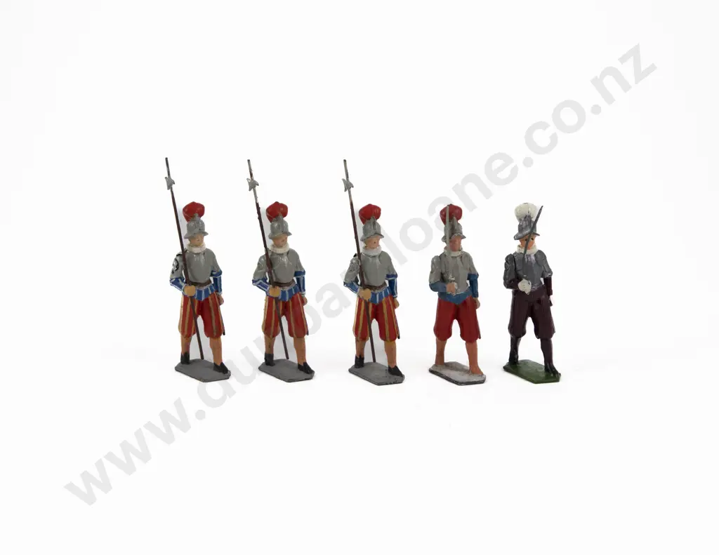 Britains Swiss Guards 5pces Image 1++