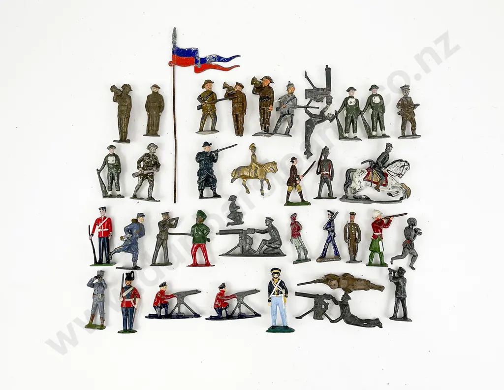 (Non-Britains) Collection Early and Vintage Lead Soldiers Image 1++