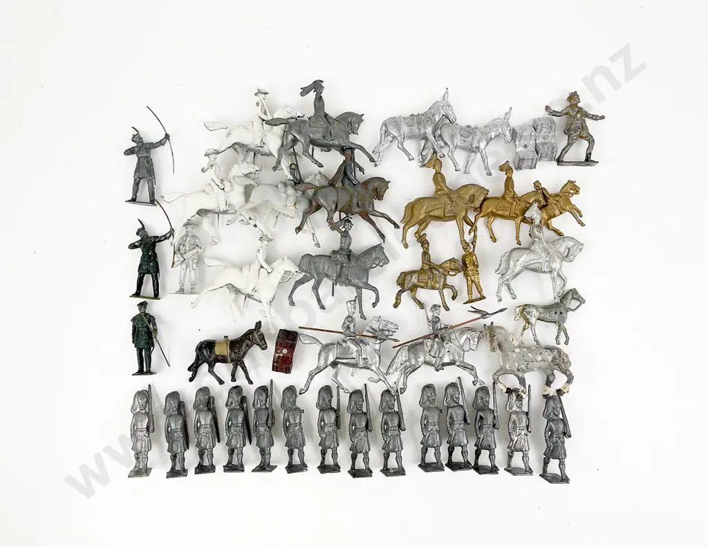 Collection Various Metal Soldier Castings Image 1++