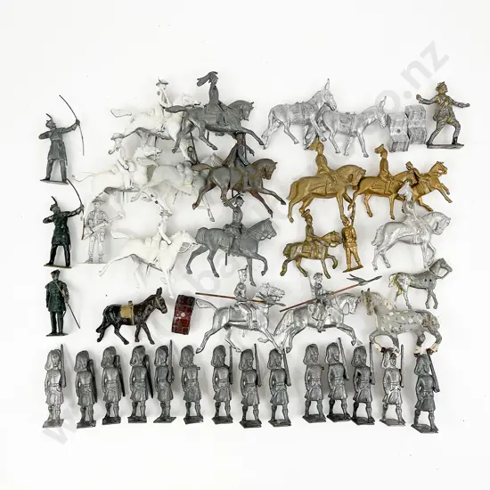 Collection Various Metal Soldier Castings