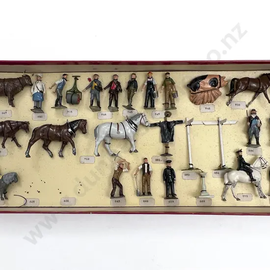 Britains Retail Sample Box of Farm People and Animals