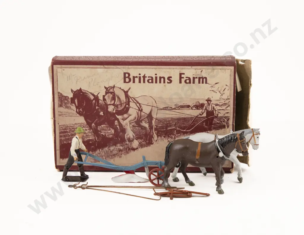 Boxed Britians Farm Series General Purpose Plough No 6F Image 1++