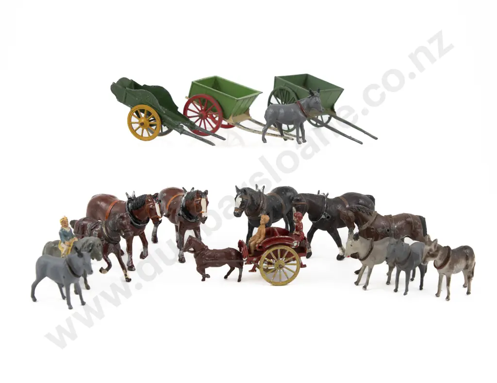 Britains and Other Manufacture Farm Carts and Vehicles Image 1++