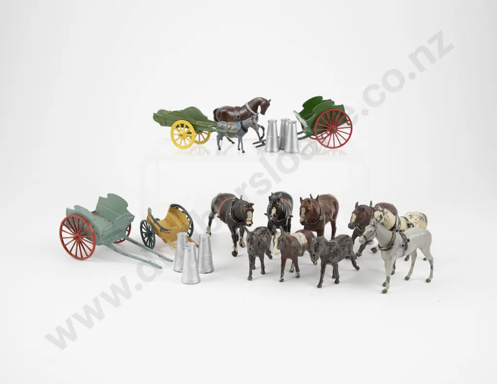 Britains and Other Manufacture Farm Carts Image 1++