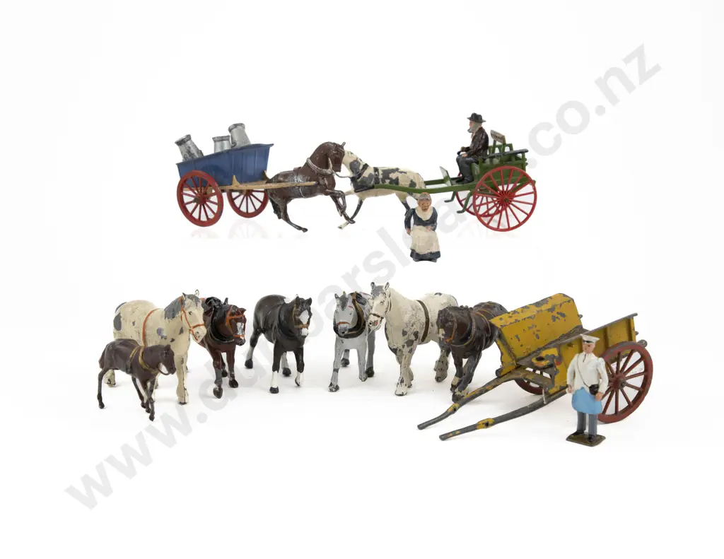 Britains and Other Manufacture Farm Carts Image 1++