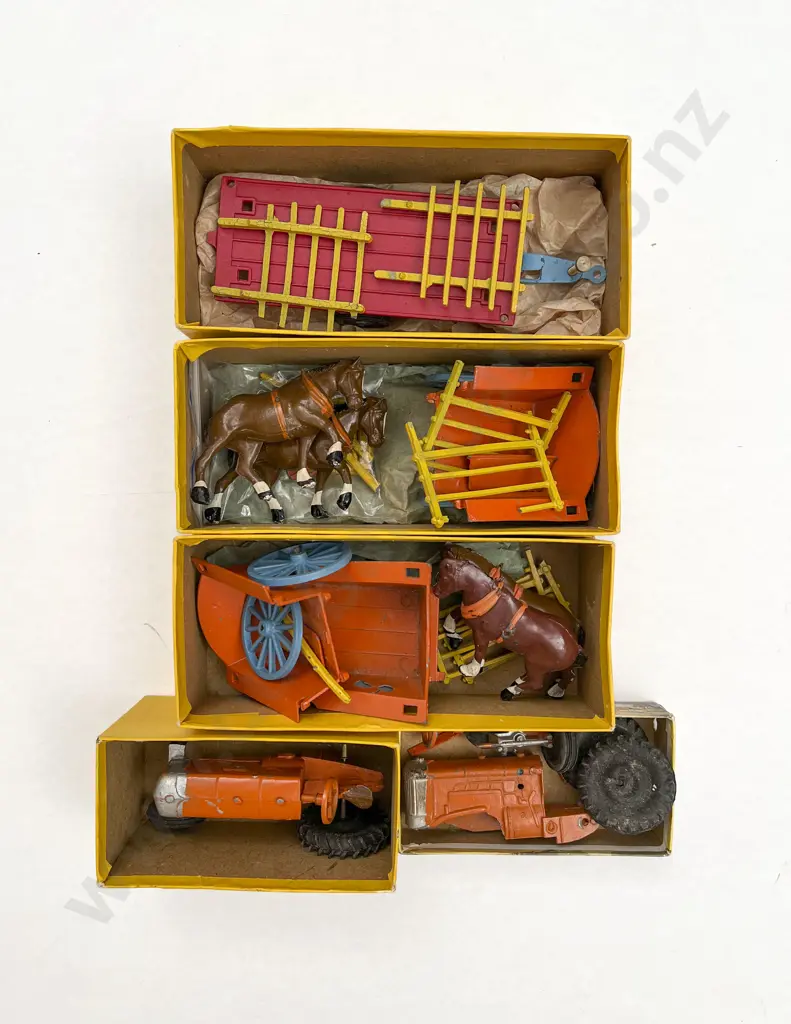 Boxed Crescent Toys Farm Vehicles Image 1++