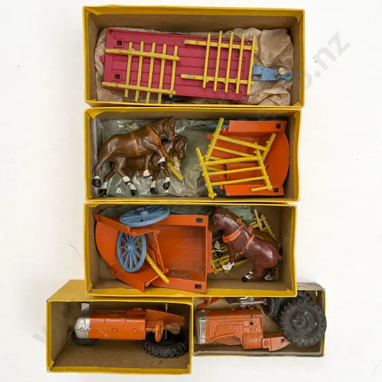 Boxed Crescent Toys Farm Vehicles