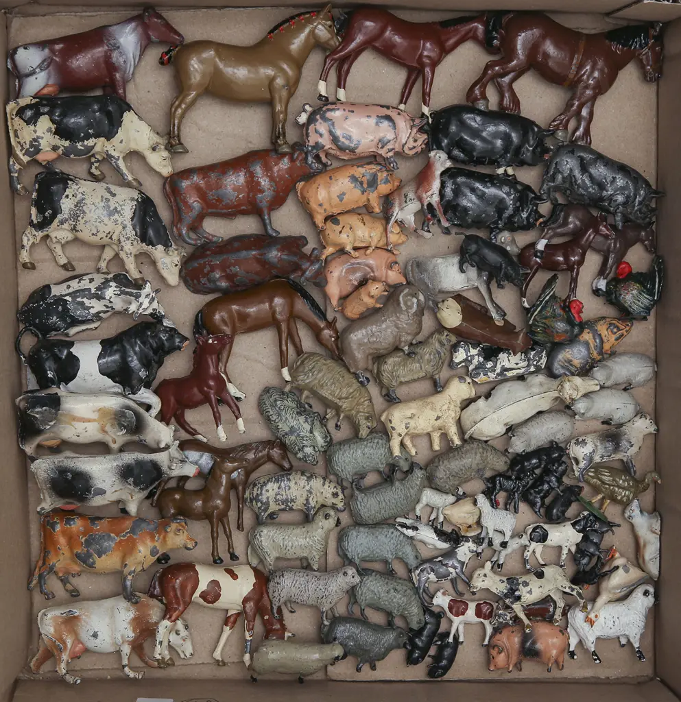 Mainly Britains Various Farm Animals approx 70pces Image 1++