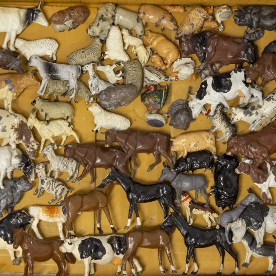 Mainly Britains Various Farm Animals approx 70pces